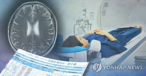 뇌ㆍ혈관 MRI 검사비(PG)[연합뉴스]